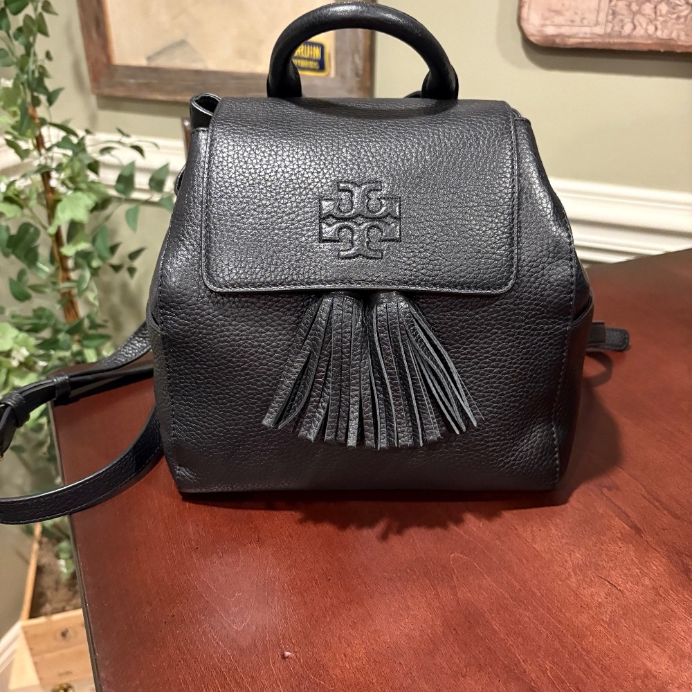 Tory Burch backpack.